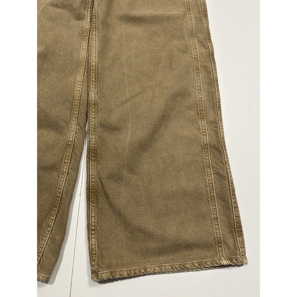 We the Free Final Countdown Low Rise Cuffed Boyfriend Jeans Baggy Wide Leg Sz 32 - Picture 7 of 16